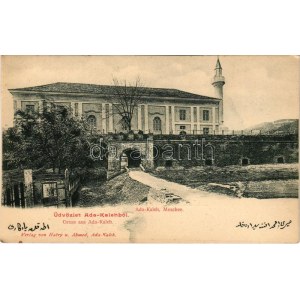 Ada Kaleh, Török mecset. Hairy u. Ahmed kiadása / Turkish mosque / Moschee (EK)