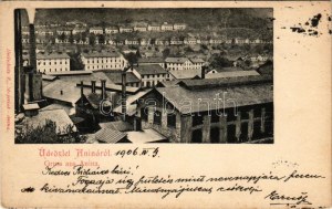 1906 Anina, Stájerlakanina, Steierdorf; vasgyár. Hollschütz F. kiadása / ironworks, iron factory (fl...