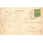 Bánffyhunyad, Huedin; Fő tér, piac, Református templom. W.L. Bp. 7085. 1910-13. / main square, church, market ...