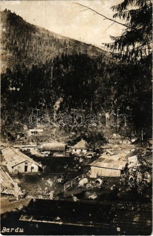 Bardu, Osztrák-magyar és német katonai tábor a Kárpátokban / WWI German and K.u.K...