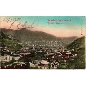 1903 Brassó, Kronstadt, Brasov; Bolgárszeg / Obere Vorstadt / Scheiul, Scheii Brasovului, Bulgarimea. D.K.F.E. III. (Rb...