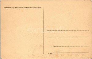 1916 Brassó, Kronstadt, Brasov; Brassó felszabadítása, Hősök temetője a Lövölde téren télen / Die Befreiung Kronstadts...