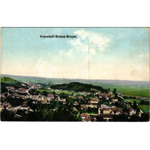 Brassó, Kronstadt, Brasov; látkép. Wilh. Hiemesch kiadása / general view (EK)