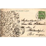 1908 Brassó, Kronstadt, Brasov; Piac tér, J. L. &amp; A. Hesshaimer, Heinrich Wagner, Wilhelm Scherg üzlete ...