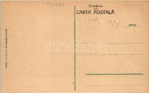 Detta, Ghedu, Deta; Városháza, üzlet. Ballon Sándor és fia kiadása / Primaria / town hall, shop (EK...