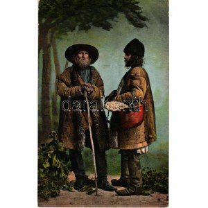 Erdélyi fazekas cigányok lepénnyel / Siebenbürger Zigeuner (Kupferschmiede) / Transylvanian folklore...