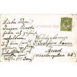 1907 Erzsébetváros, Dumbraveni; látkép, templomok. 1828. (W.L. ?) / general view, churches (EB)