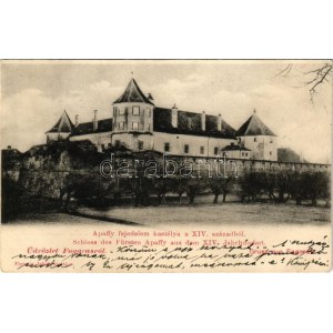 1902 Fogaras, Fagaras; Apaffy (Apafi) fejedelem kastélya a XIV. századból, vár. Fleissig Jakab kiadása ...