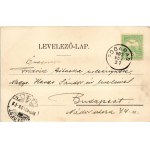 1902 Fogaras, Fagaras; Apaffy (Apafi) fejedelem kastélya a XIV. századból, vár. Fleissig Jakab kiadása ...