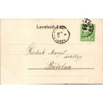 1908 Fogaras, Fagaras; Apafi utca. D. Thierfeld kiadása / street (gyűrődés / crease)