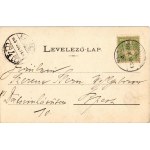 1903 Herkulesfürdő, Baile Herculane; Út a hét meleg forráshoz. Fenyves Oszkár kiadása ...