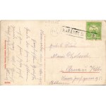 1915 Karánsebes, Caransebes; Fő tér, Gutschmied Lajos, Wenzel G. üzlete, piac. Halász Nándor kiadása ...