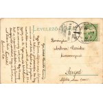 1907 Lippa, Lipova; A jövőben montázs - Solymosi vár a jövő században. Zeitler Lajos kiadása 1905. ...