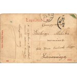 Margitta, Marghita; Fő utca, Winkler Lajos és Grosz Dávid üzlete. Fisch Lipót kiadása / main street, shops (EK...