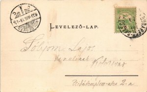 1905 Nagyvárad, Oradea; EMKE kávéház. Ifj. Berger Sámuel kiadása / café