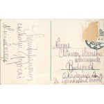 1918 Nagyvárad, Oradea; Rákóczi út, Darvasy és Gerliczy paloták. Boros Jenő kiadása / street view, palaces (Rb...