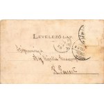 1906 Resicabánya, Resica, Resicza, Resita; Igazgatósági épület, Polgári iskola télen. Weiss Adolf kiadása / Directions...