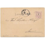 1899 Szászkabánya, Németszászka, Sasca Montana; látkép, étterem / general view, restaurant (EM...