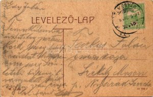 1909 Temesvár, Timisoara; Béga részlet, M. kir. dohánygyár. W.L. 146. / Bega riverside with tobacco factory (EK...
