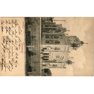 1900 Temesvár, Timisoara; zsinagóga / synagogue. Römmler &amp; Jonas (fl)