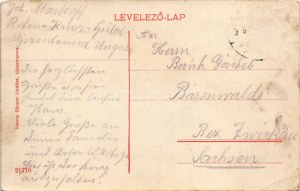 1915 Újszentanna, Új-Szt.-Anna, Szentanna, Santana; Római katolikus templom, Fő tér...