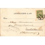 1907 Verespatak, Goldbach, Rosia Montana; Nagy tó / lake (EK)