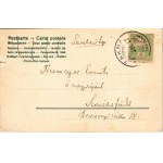 Vízakna, Salzburg, Ocna Sibiului; sós-gyógyfürdő. Takáts Jenő kiadása, szecessziós litho keret / spa...