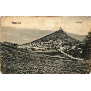 Ajnácskő, Hajnácka; látkép, vár / Hrad / castle (EB)