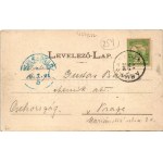 1901 Árvaváralja, Árva-Váralja, Oravsky Podzámok; Árva vára délről. Sochán P. 41. sz. ...