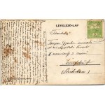 1915 Bakabánya, Pukanec (Léva, Levice); Fő tér. Ifj. Krump Dániel kiadása / main square (EB)