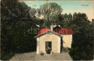 1908 Csíz, Csízfürdő, Cíz Kúpele; Orvos lak. Kohn Adolf kiadása / villa + 