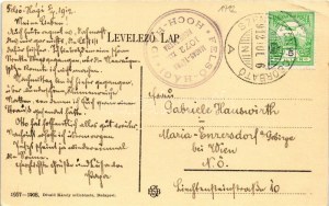 1912 Felsőhági, Visne Hagy, Vysné Hágy (Magas-Tátra, Vysoké Tatry); Étterem. Divald Károly műintézete Budapest 1957...