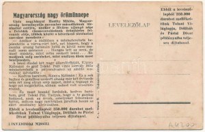 Felvidék visszacsatolásának emlékére. Áldott anyaföldünk visszajött... Vitéz Imrédy Béla, Gróf Teleki Pál, Kánya Kálmán...