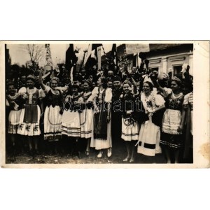 1938 Fülek, Filakovo; bevonulás / entry of the Hungarian troops (EK)