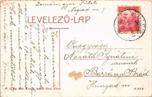 1917 Fülek, Filakovo; pályaudvar, vasútállomás. Andor Ernő kiadása W.L. Bp. 5959. / railway station (EB...