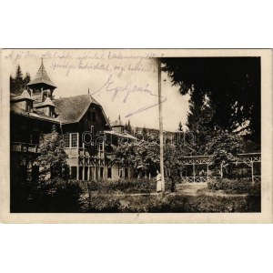 1928 Iglófüred, Bad Zipser Neudorf, Spisská Nová Ves Kupele, Novovesské Kúpele; nyaraló / villa (EK...