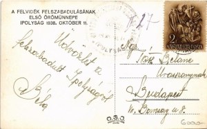 1938 Ipolyság, Sahy; 