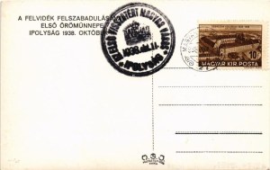 1938 Ipolyság, Sahy; bevonulás, 
