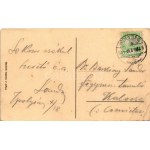 1911 Ipolyság, Sahy; látkép. Báró Barkóczy Sándor (1857-1925) miniszteri tanácsos...