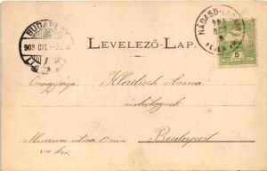 1903 Kassa, Kosice; A Rákóczi-ereklyekiállítás fegyverterme, belső. Nyulászi Béla kiadása ...