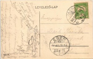 1908 Kassa, Kosice; Dom / dóm, Kluzsinszky üzlete / cathedral, shops (EK)