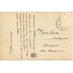 Komárom, Komárno; M. kir. állami polgári fiú és leányiskola. hacker Dezső kiadása / boy and girl school (Rb...