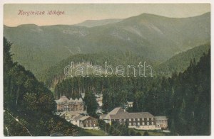 Koritnyica, Korytnica; látkép. Komer testvérek kiadása (Rózsahegy) / general view (szakadások / tears...