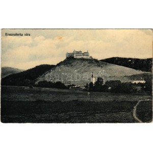 1908 Krasznahorkaváralja, Krásnohorské Podhradie (Rozsnyó, Roznava); Krasznahorka vára. Falvi Jenő kiadása ...