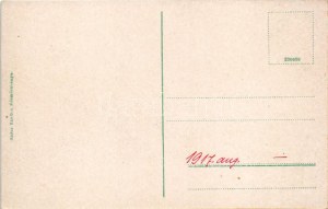 1917 Körmöcbánya, Kremnitz, Kremnica; Zólyomvölgy, Ferenc József nyaraló, vasút, gőzmozdony. Ritter Sándor kiadása ...