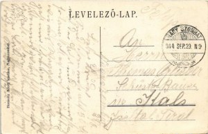 1914 Nagyszombat, Tyrnau, Trnava; Főgimnázium és árvaház. Horovitz Adolf kiadása / grammar school, orpahanage (EK...