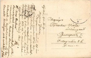 1933 Nyitra, Nitra; Wilson utca, Nyitrai Általános Bank, Tausig, Fürst, Hermes üzlete / Wilsonova ulica / street, shops...