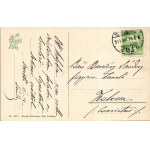 1911 Podolin, Podolínec (Szepes, Zips); látkép. Ifjabb Báró Barkóczy Sándornak (1896-1925) címezve...