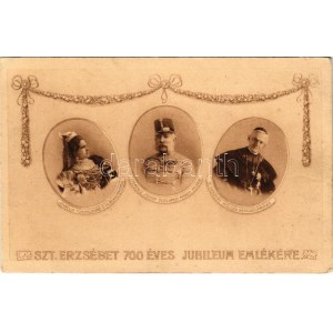 Pozsony, Pressburg, Bratislava; Szent Erzsébet 700 éves jubileum emlékére, Izabella főhercegnő...