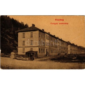 Rózsahegy, Ruzomberok; Fonógyári munkástelep. Platzner M. kiadása 289. (W.L. ?) / spinning mill's worker colony ...